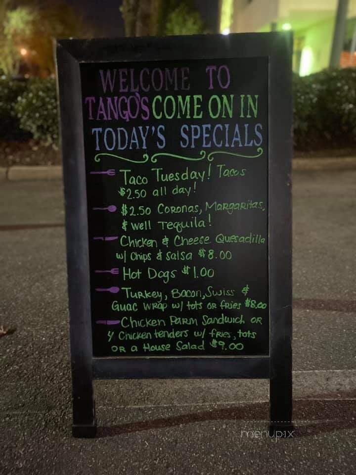 Tangos Tavern - Virginia Beach, VA menu_pic