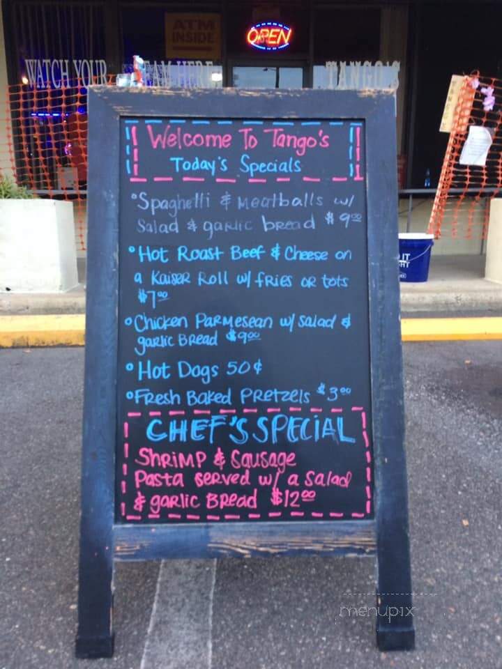 Tangos Tavern - Virginia Beach, VA menu_pic