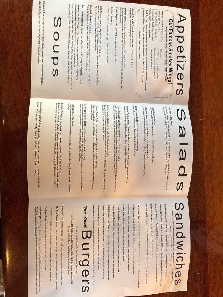 Three Lil Pigs Barbeque - Daleville, VA menu_pic