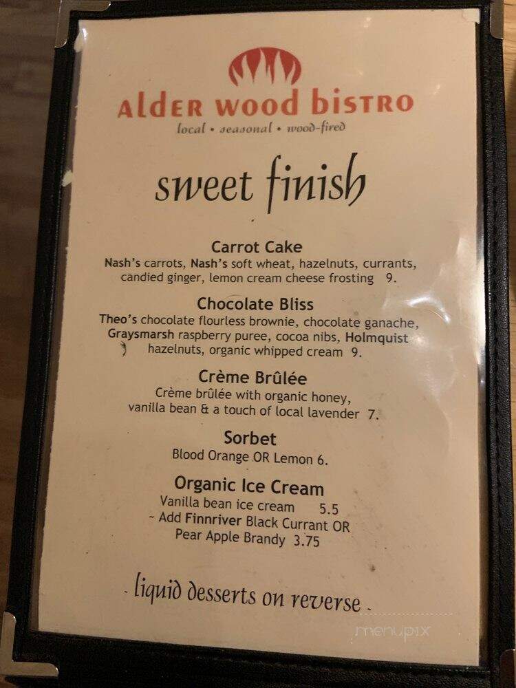 Alder Wood Bistro - Sequim, WA