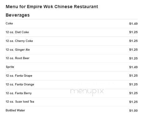 Empire Wok Chinese Restaurant - Groton, CT