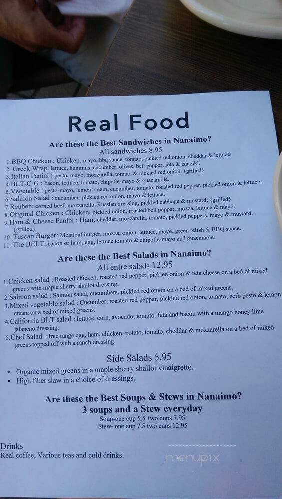 Real Food - Nanaimo, BC