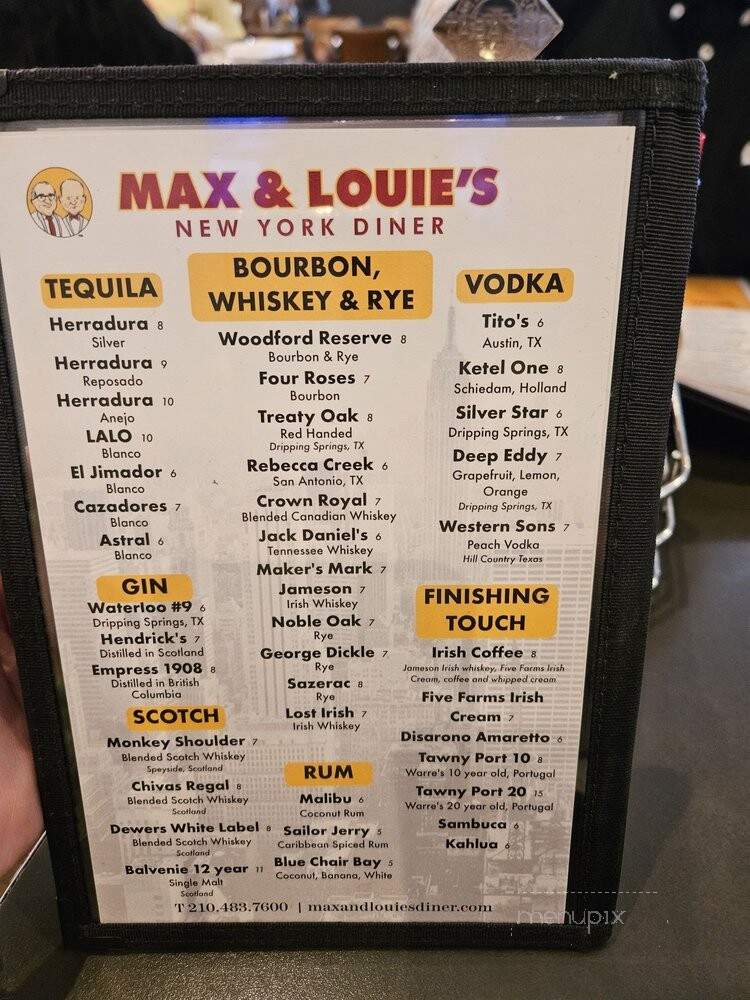 Max & Louie's NY Diner - San Antonio, TX