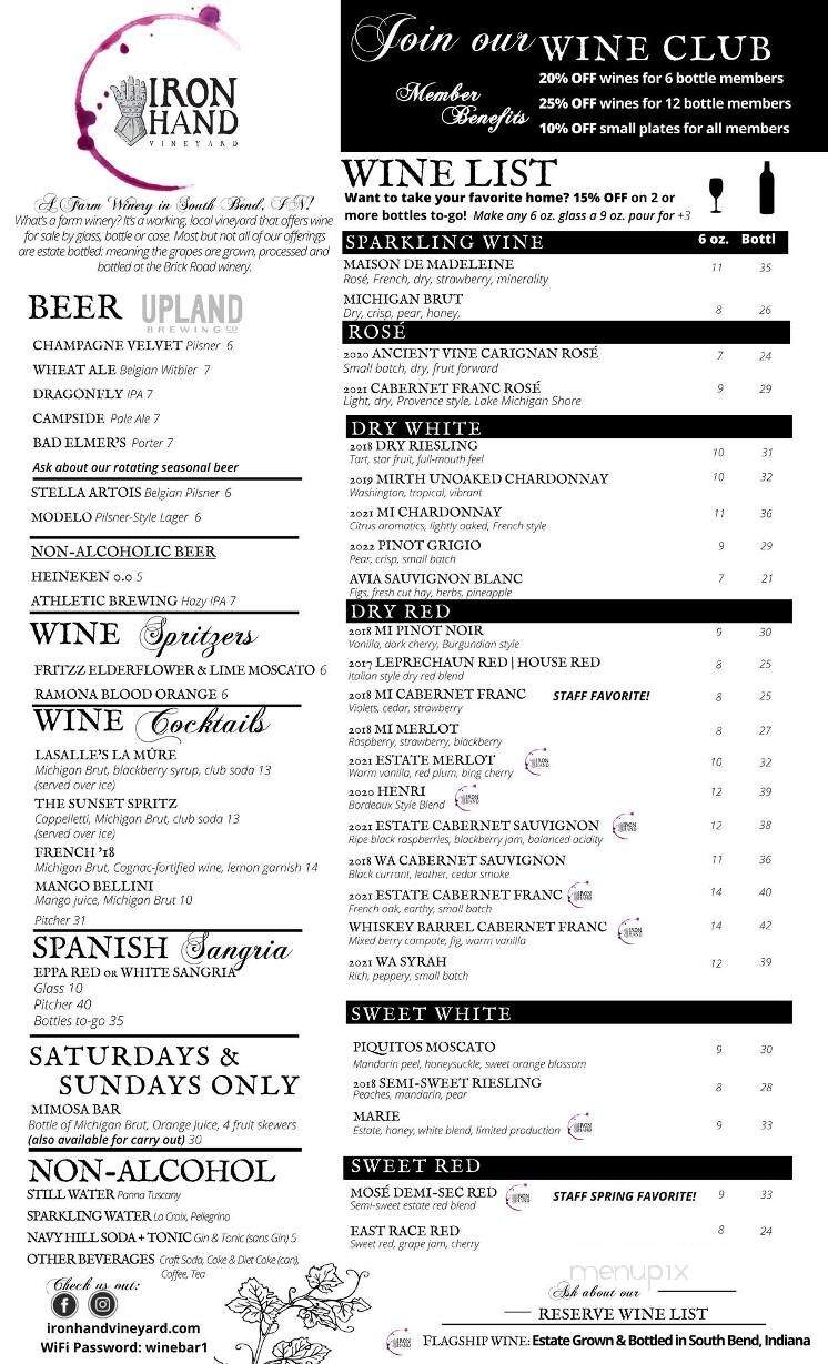 Ironhand Wine Bar - South Bend, IN