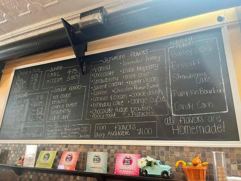 Orange Cycle Creamery - Tarpon Springs, FL menu_pic