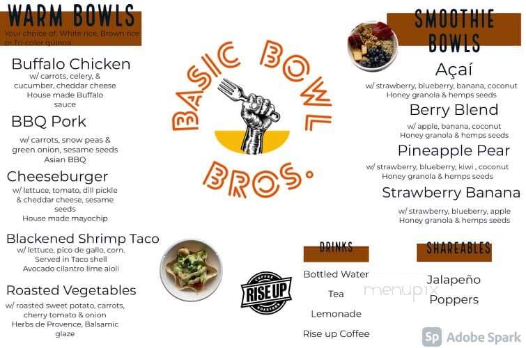 38 Degrees Bayside - Selbyville, DE menu_pic