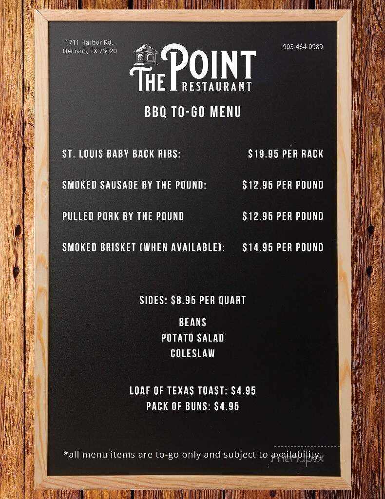 The Point Restaurant - Denison, TX