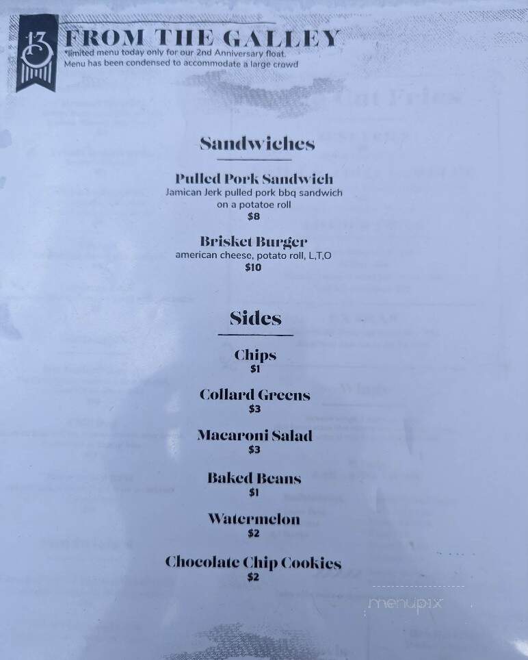 13 Stripes Brewery - Easley, SC menu_pic
