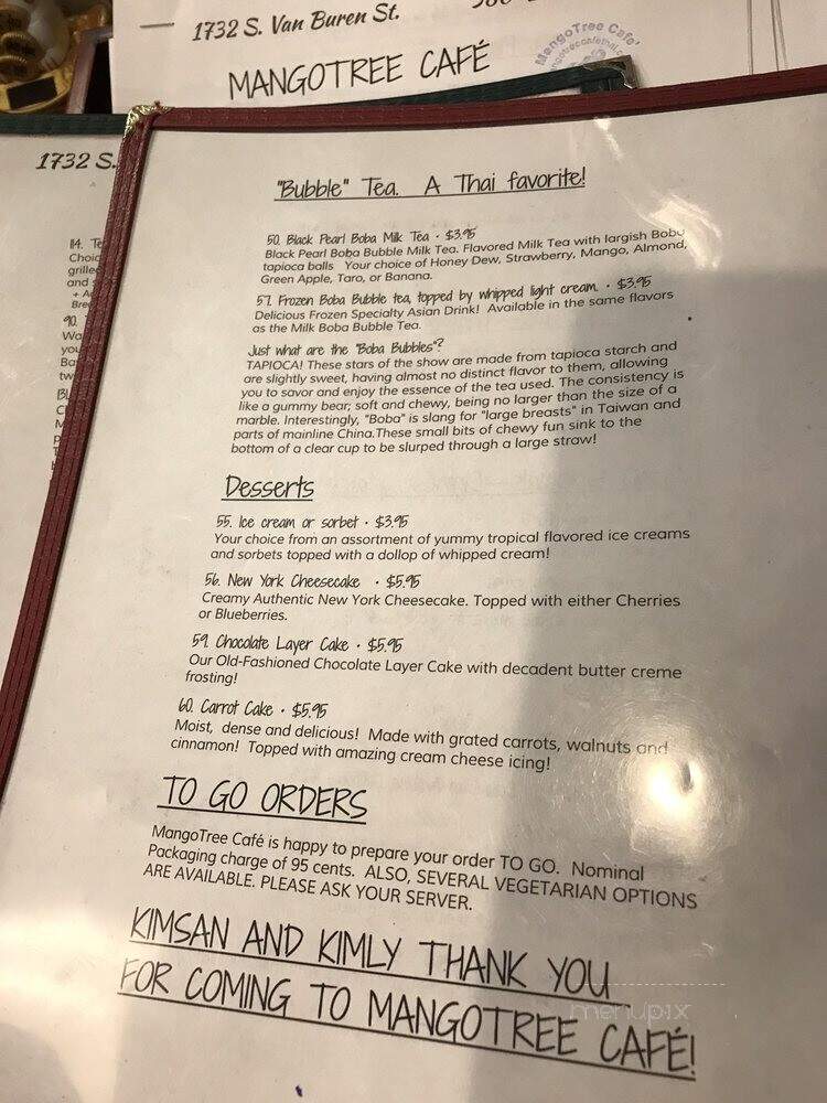 MangoTree Cafe - Enid, OK menu_pic