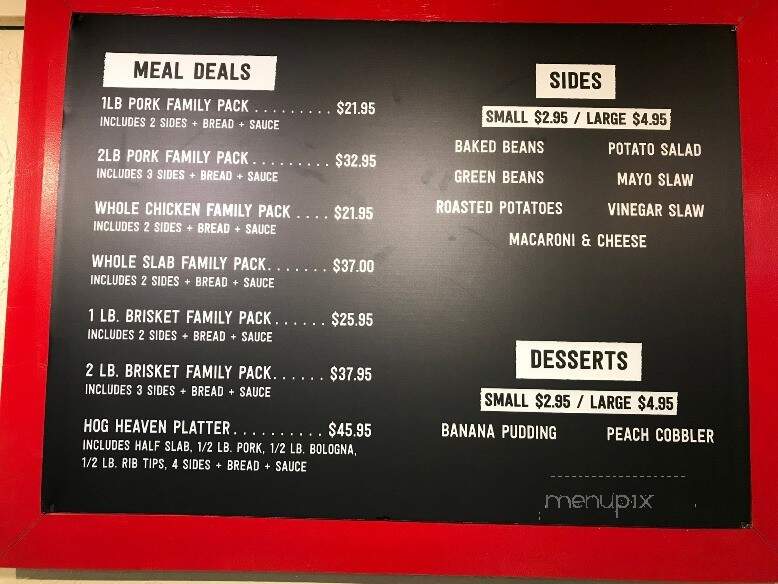 Perrys BBQ & Catering - Paris, TN menu_pic