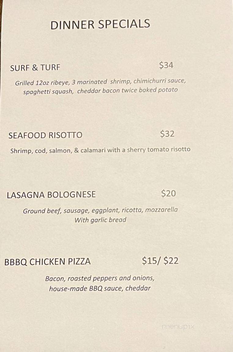 Carbone's Kitchen - Bloomfield, CT menu_pic