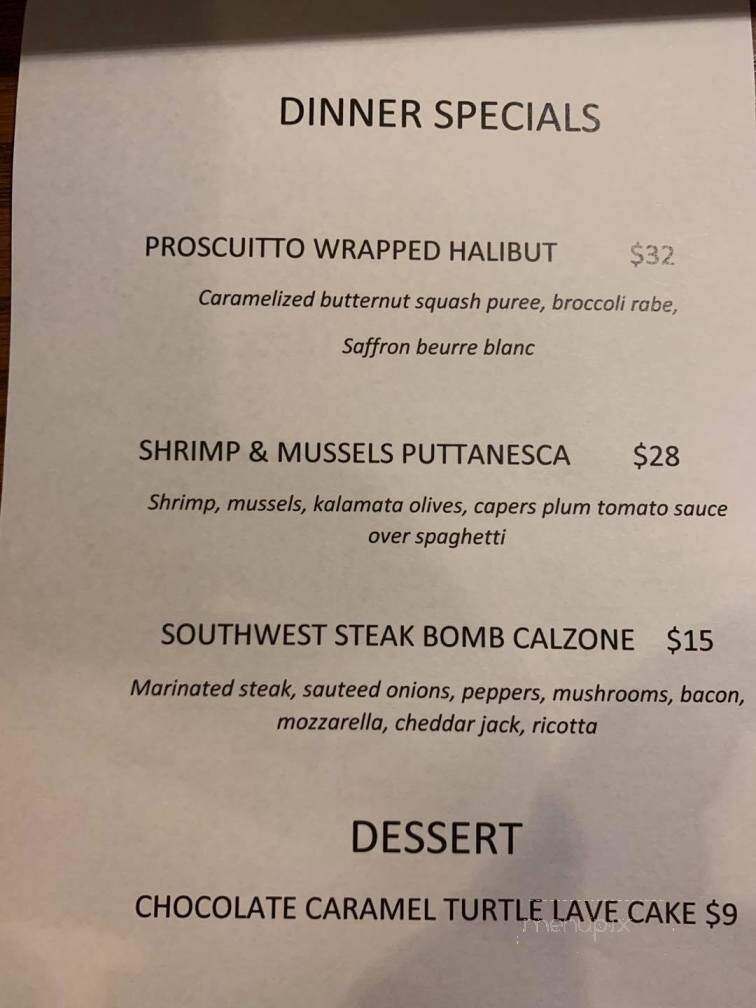 Carbone's Kitchen - Bloomfield, CT menu_pic