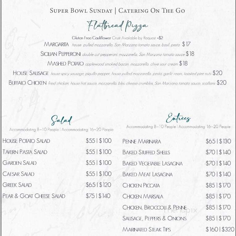 The Greenside Grille at South Shore Country Club - Hingham, MA menu_pic