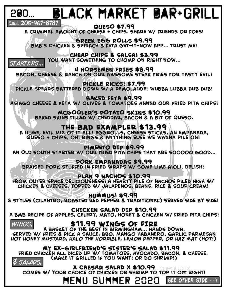 Black Market Bar - Birmingham, AL