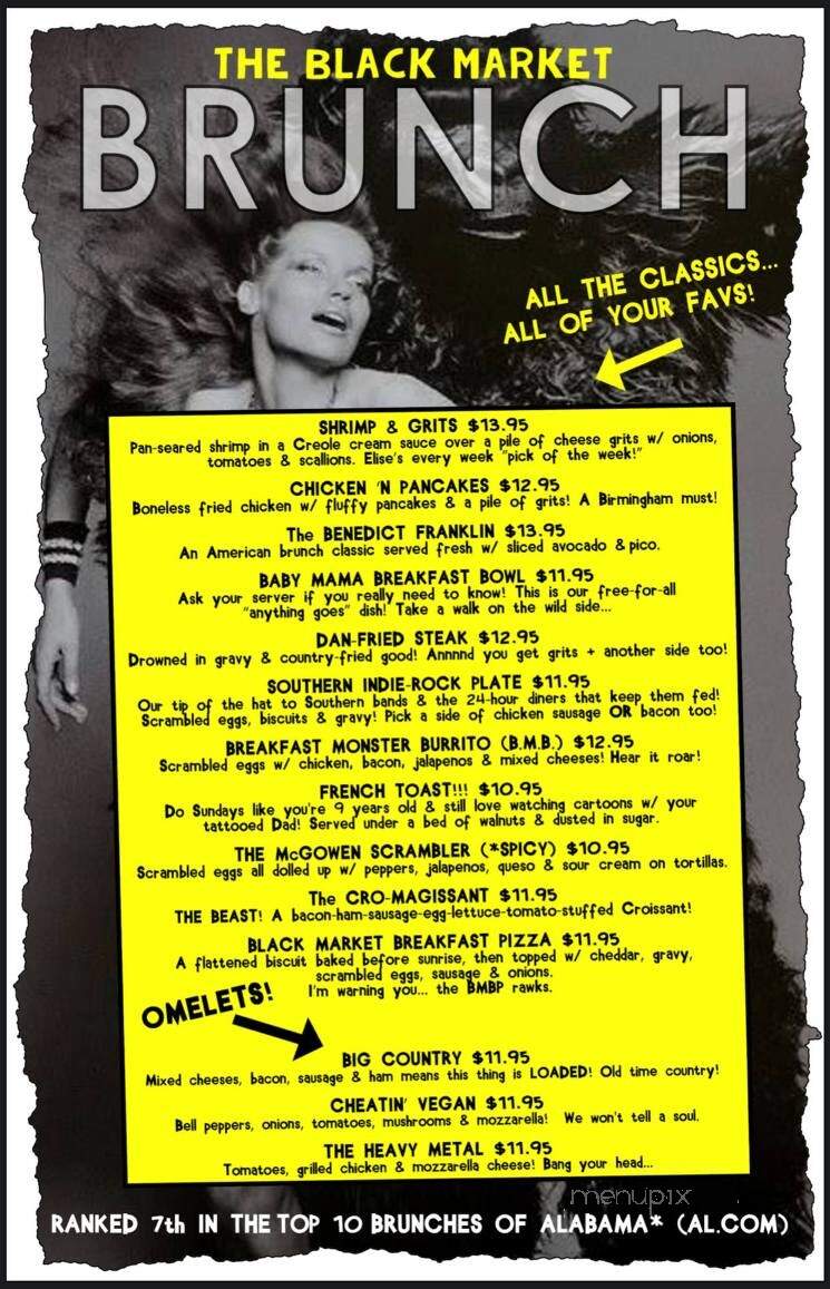 Black Market Bar - Birmingham, AL