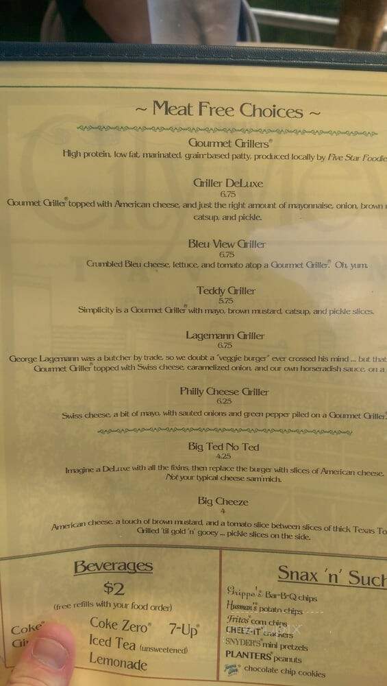 City View Tavern - Cincinnati, OH menu_pic