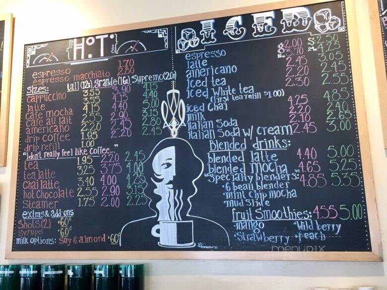 Dagny's Coffee Co. - Bakersfield, CA menu_pic