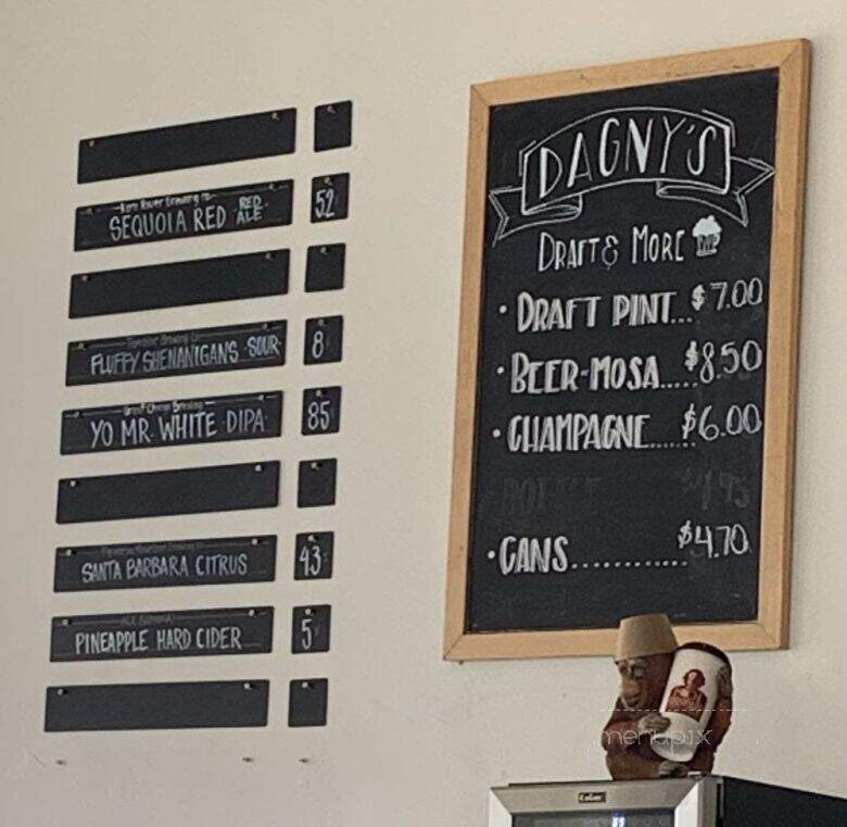 Dagny's Coffee Co. - Bakersfield, CA menu_pic
