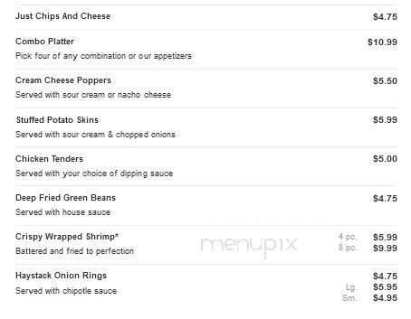 C C Cody's Bar & Restaurant - Campbellsport, WI menu_pic