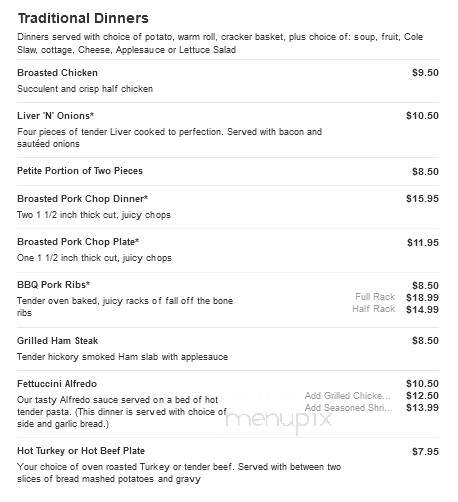 C C Cody's Bar & Restaurant - Campbellsport, WI menu_pic