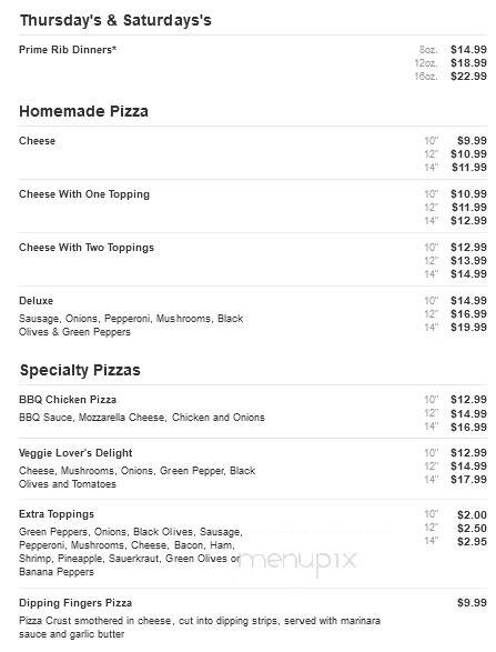 C C Cody's Bar & Restaurant - Campbellsport, WI menu_pic