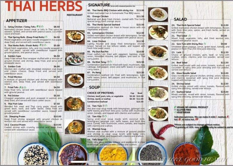 Thai Herbs Restaurant - Portland, OR