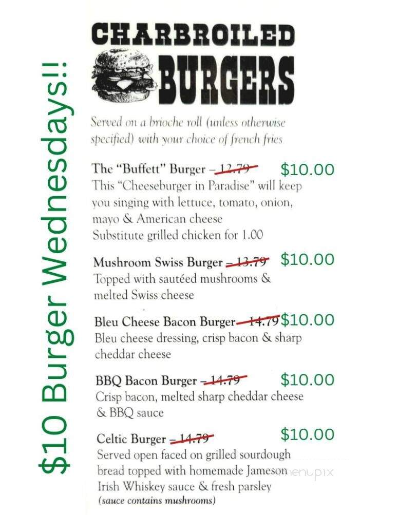 Coakley's Pub - Havre De Grace, MD menu_pic