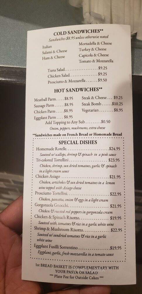 Ziti's - Westborough, MA menu_pic