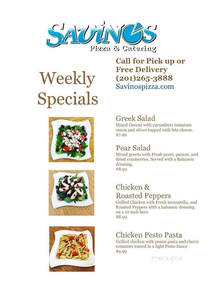 Savino's Pizza - Paramus, NJ