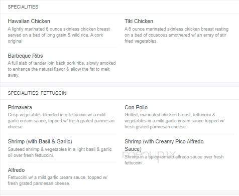 Cork'n Cleaver - Fargo, ND menu_pic