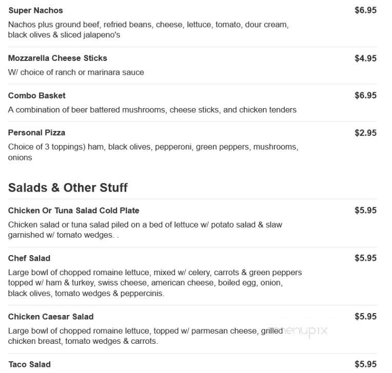 Harry's Bar & Grill - Norfolk, VA menu_pic