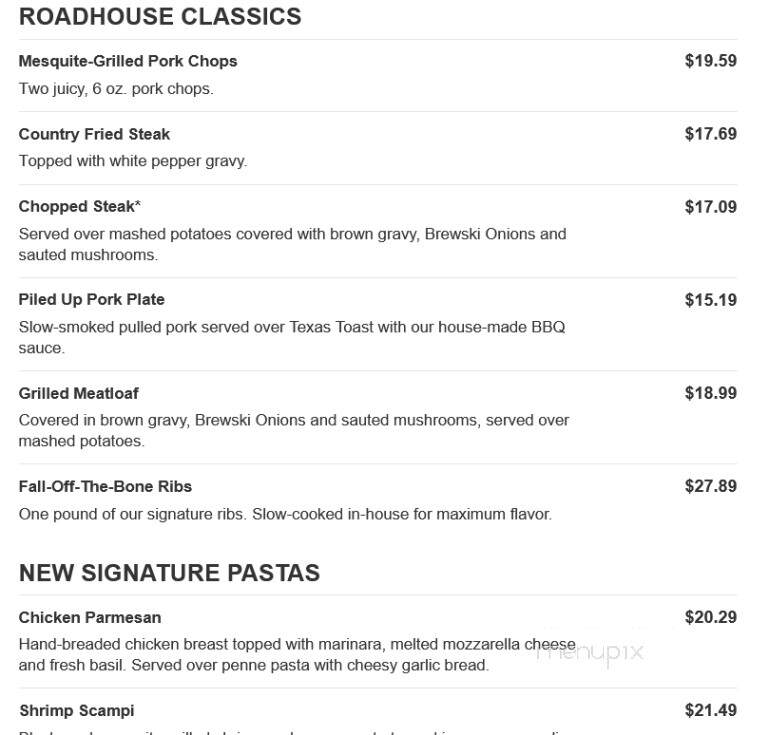Logan's Roadhouse - Decatur, AL menu_pic
