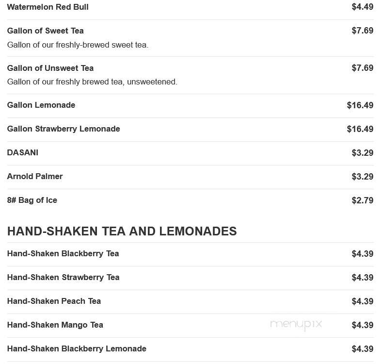 Logan's Roadhouse - Decatur, AL menu_pic
