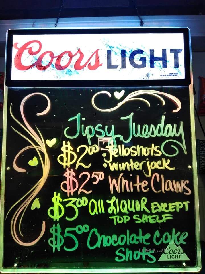 The Brown Derby Pub - Jacksonville, NC menu_pic