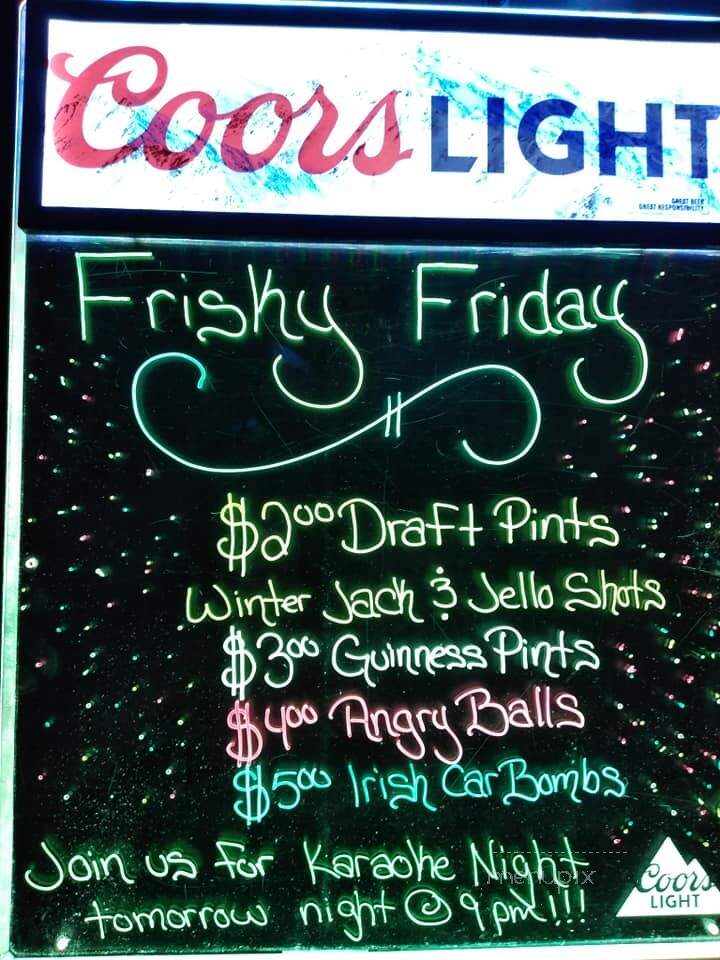 The Brown Derby Pub - Jacksonville, NC menu_pic