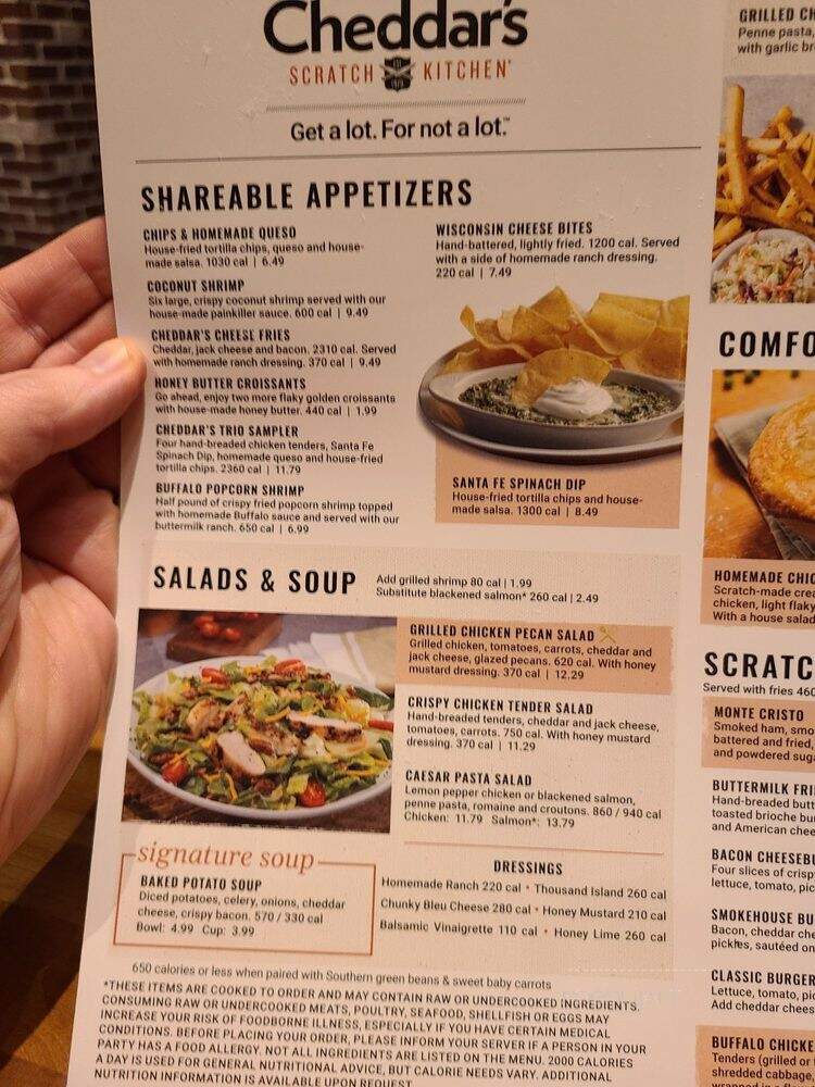 Cheddar's Scratch Kitchen - Tampa, FL menu_pic