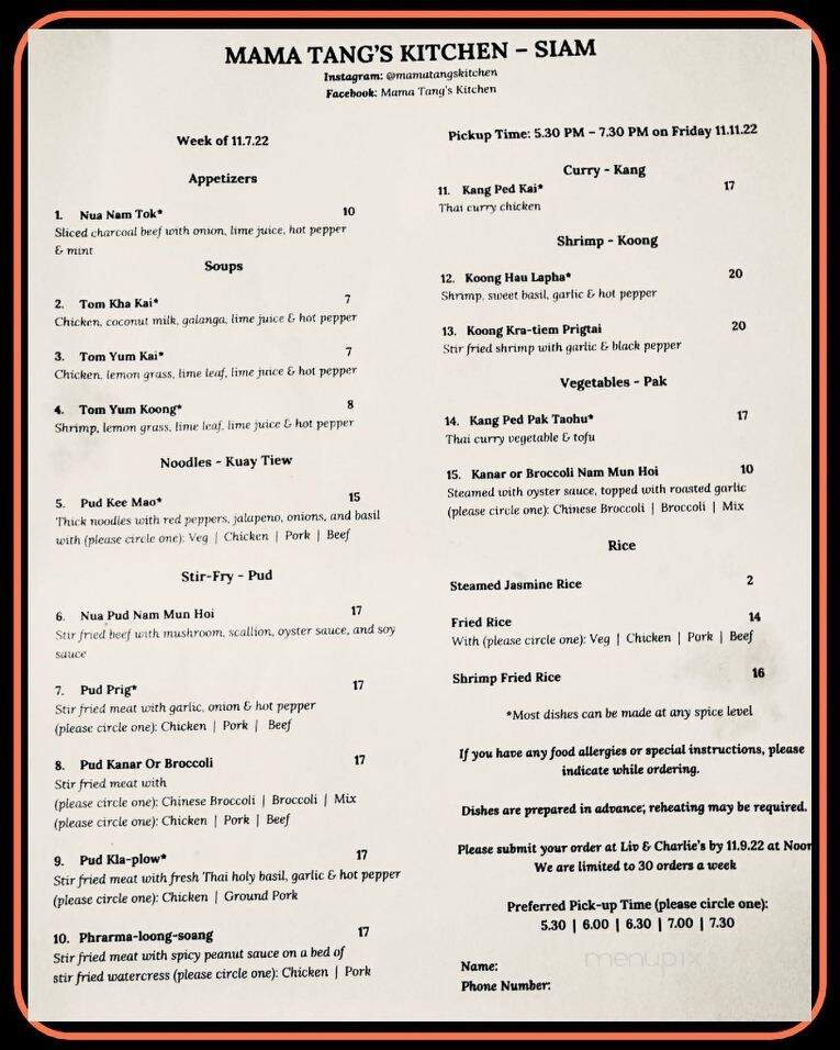 Liv & Charlie Real Food - Lambertville, NJ menu_pic