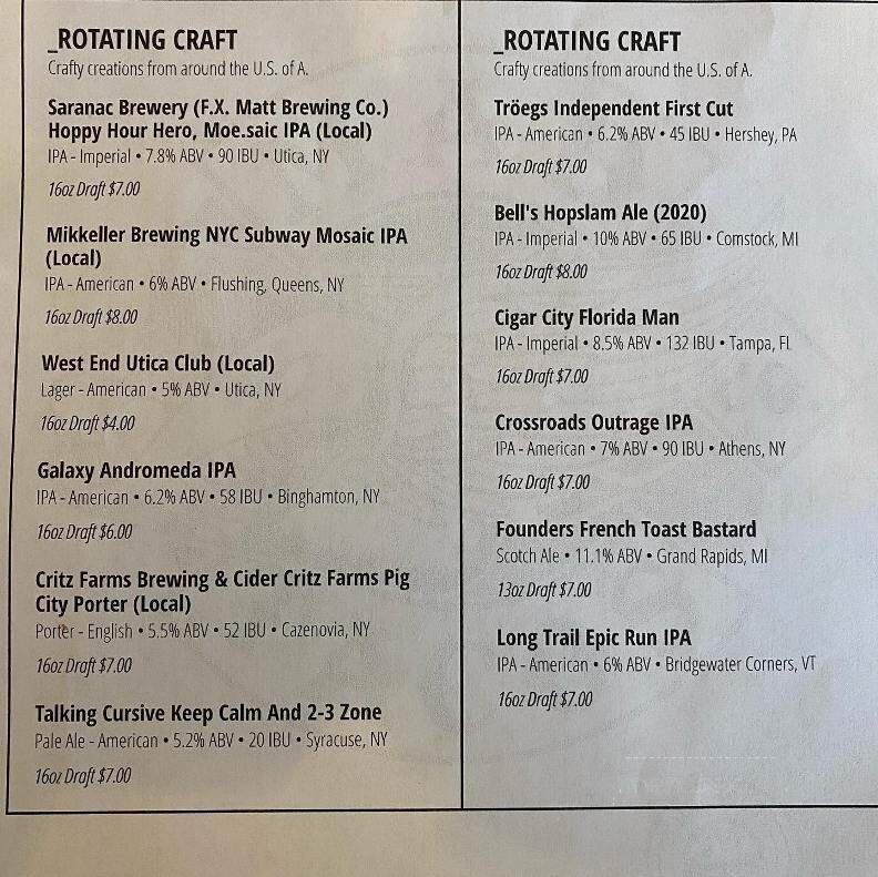 Mad Tacos - Cazenovia, NY menu_pic