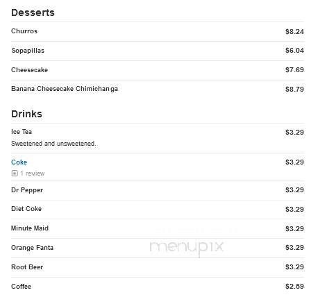 El Paso Mexican Grill - West Monroe, LA menu_pic