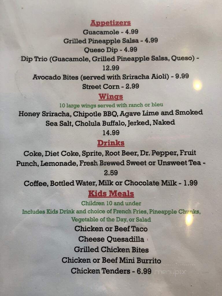 Fuego Eats - West Grove, PA menu_pic