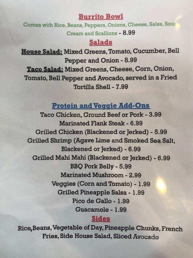 Fuego Eats - West Grove, PA menu_pic