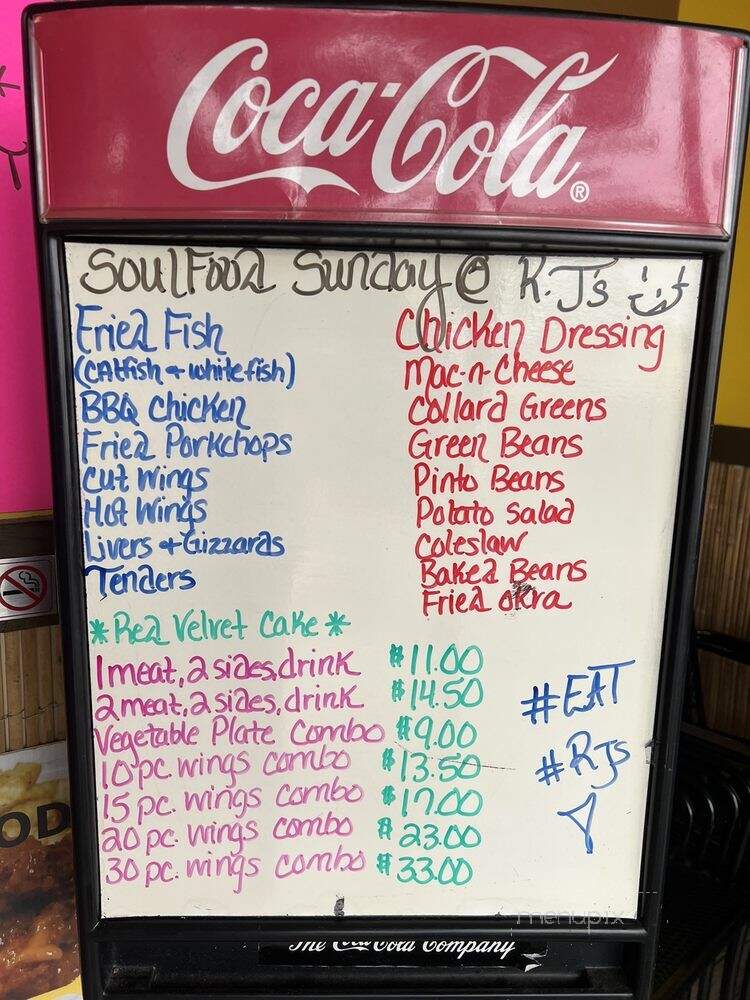 R J'S Soulfood & More - Monroe, GA menu_pic