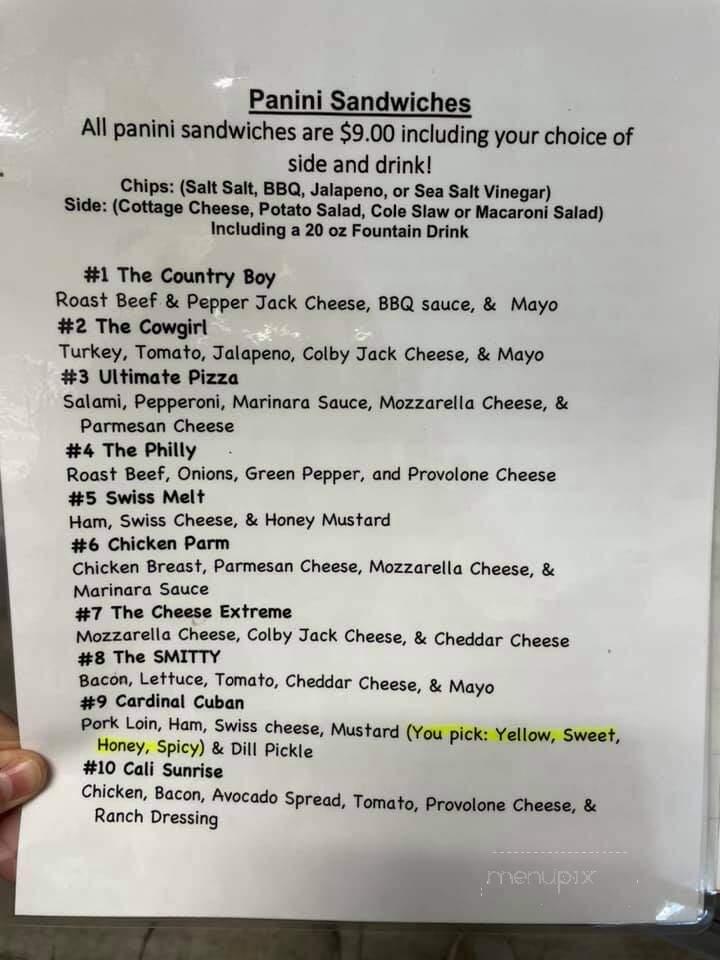 Main Street Brick House - Leon, IA menu_pic