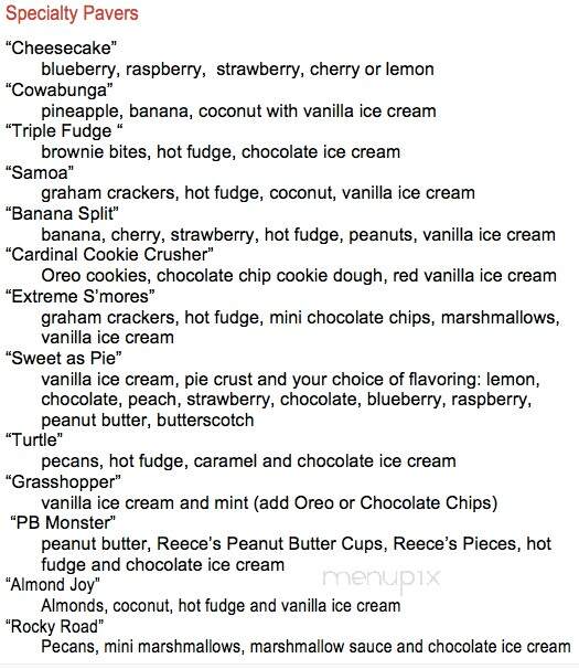 Main Street Brick House - Leon, IA menu_pic