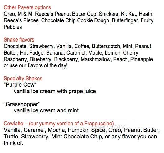 Main Street Brick House - Leon, IA menu_pic