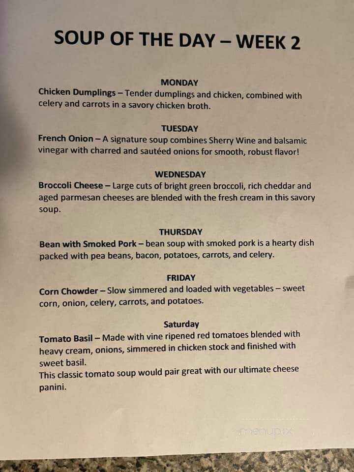 Main Street Brick House - Leon, IA menu_pic
