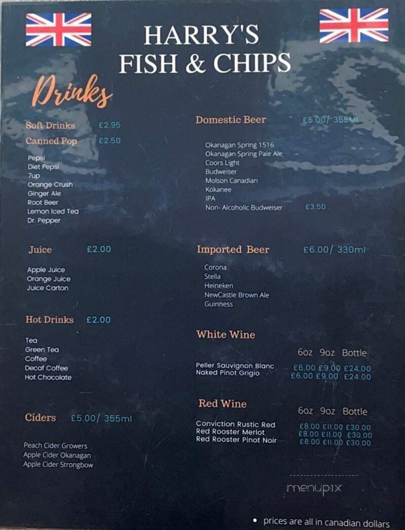 Harry's Fish & Chips - Tsawwassen, BC