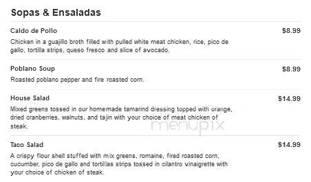 Amores Kitchen Bar - Marblehead, MA menu_pic