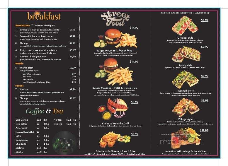 MuuMoo Foods - Maspeth, NY menu_pic