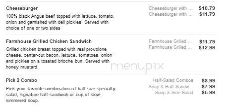 Bob Evans Restaurant - Anderson, IN menu_pic